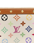 Monogram Multicolor Pochette Accessories White