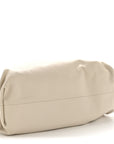 Smooth Butter Calf The Pouch Oversized Clutch Plaster