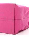 Canvas Printed Open Your Heart Tote Pink Black