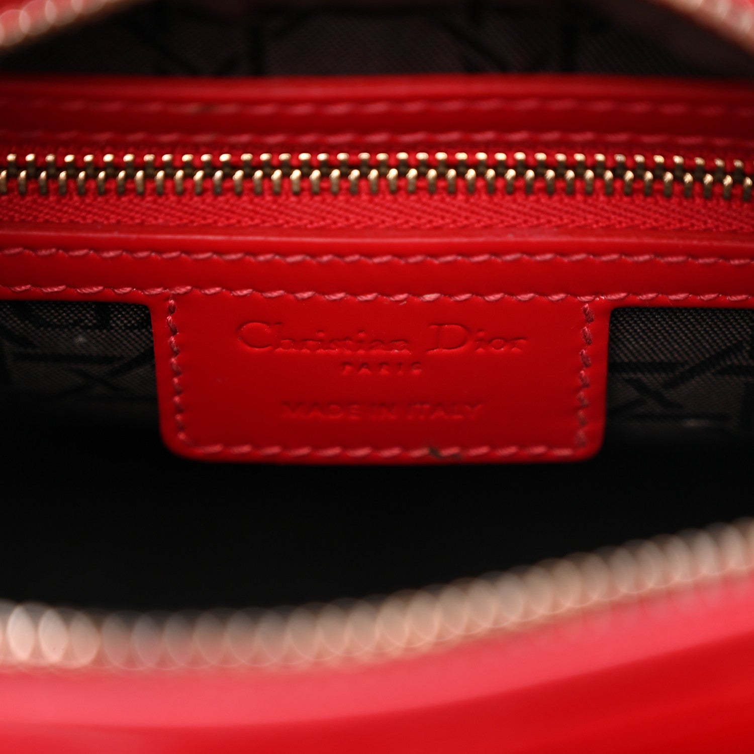Patent Cannage Medium Lady D1OR Red
