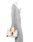 Monogram Multicolor Speedy 30 White