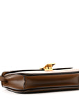 Box Calfskin Medium Classic Box Flap Bag Camel