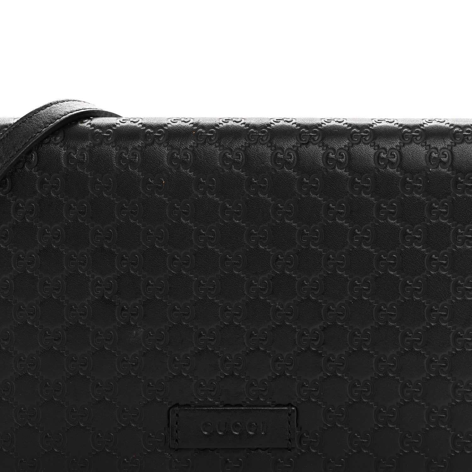MicroGCCIssima Crossbody Wallet Black