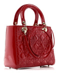 Patent Cannage Medium Lady D1OR Red