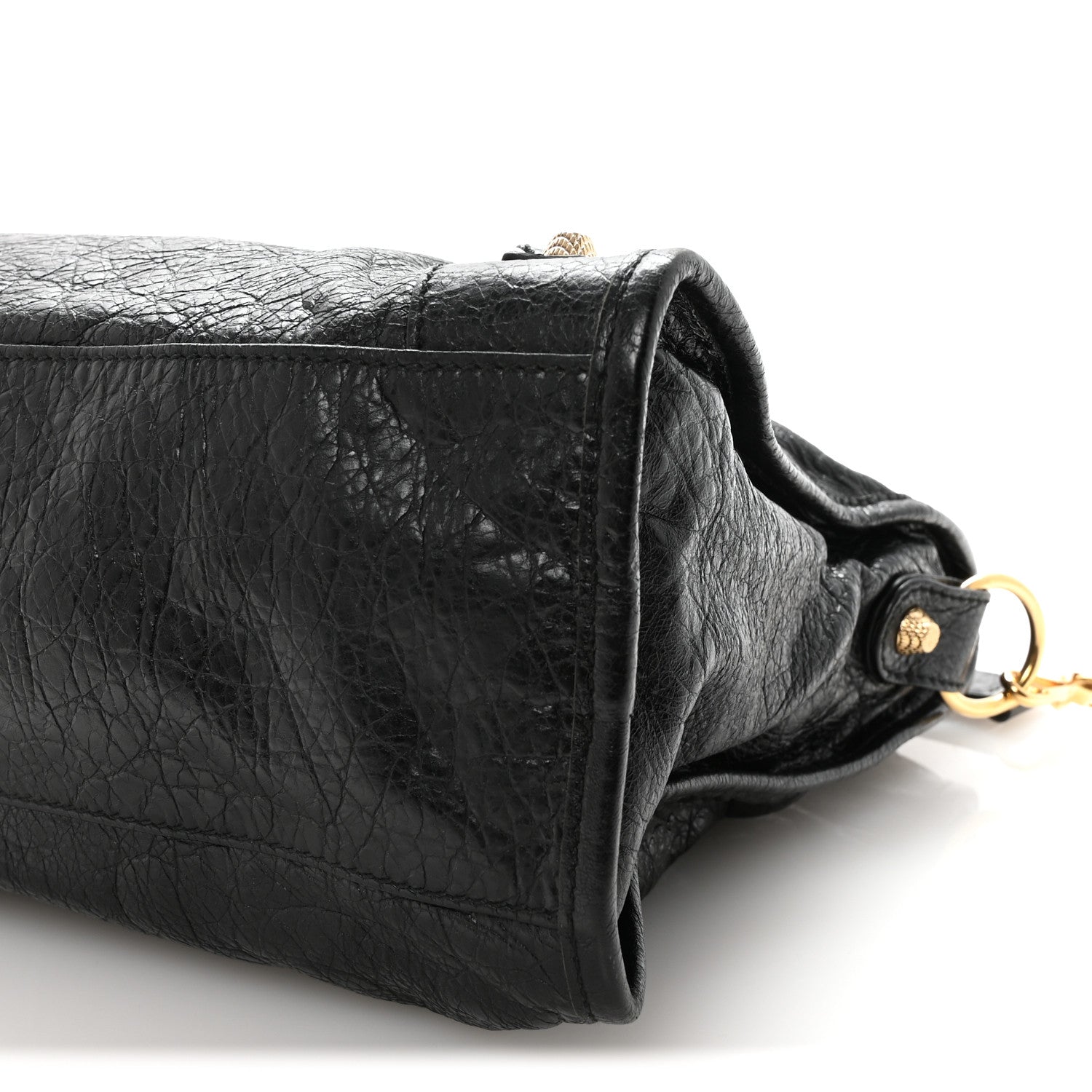 Agneau Giant 12 Gold Hardware City Black