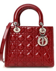 Patent Cannage Medium Lady D1OR Red