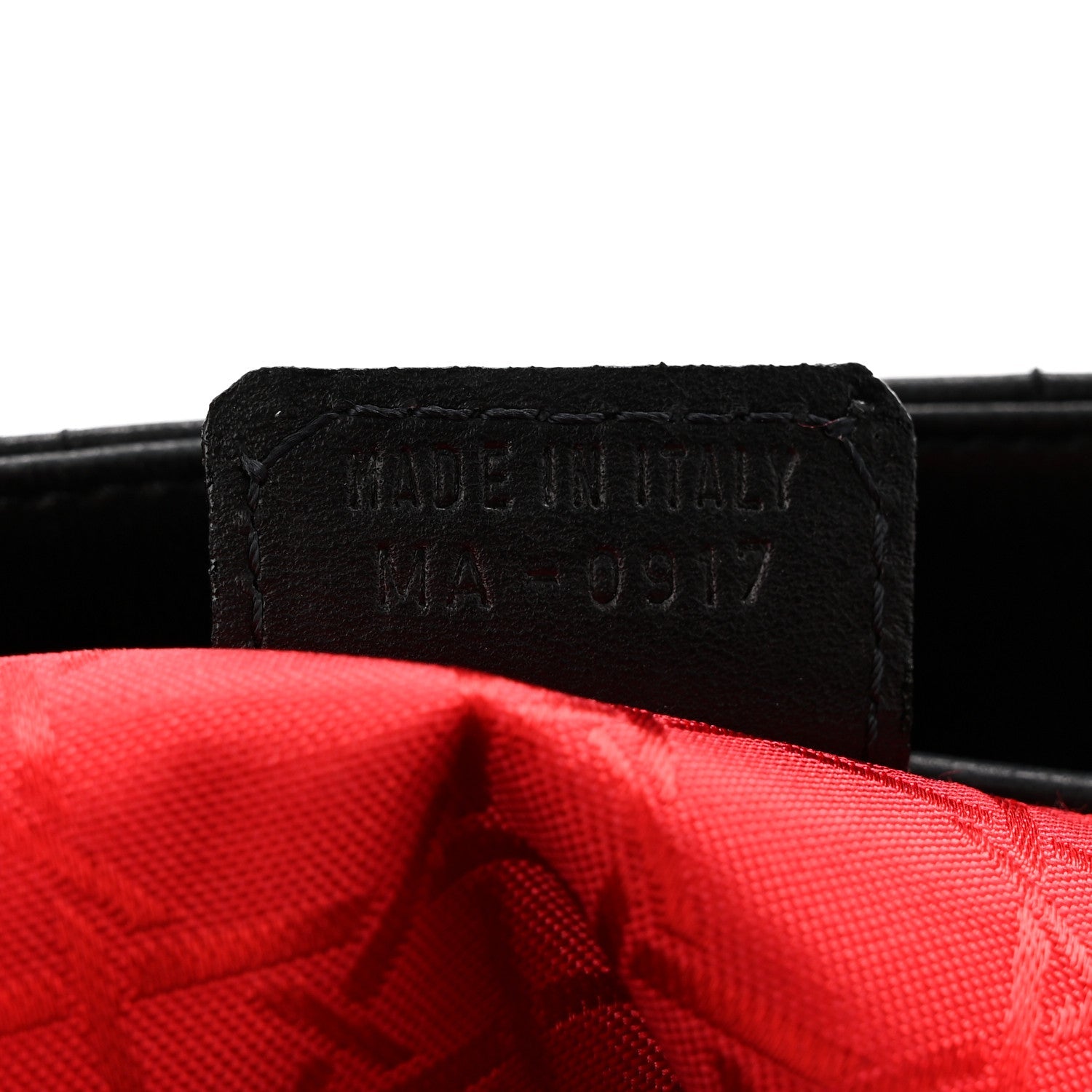 Lambskin Cannage Medium Lady D1OR Black