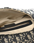 Oblique Saddle Bag Blue