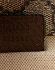 GG Supreme Monogram Web Small Neo Vintage Double Flap Messenger Bag Beige New Acero