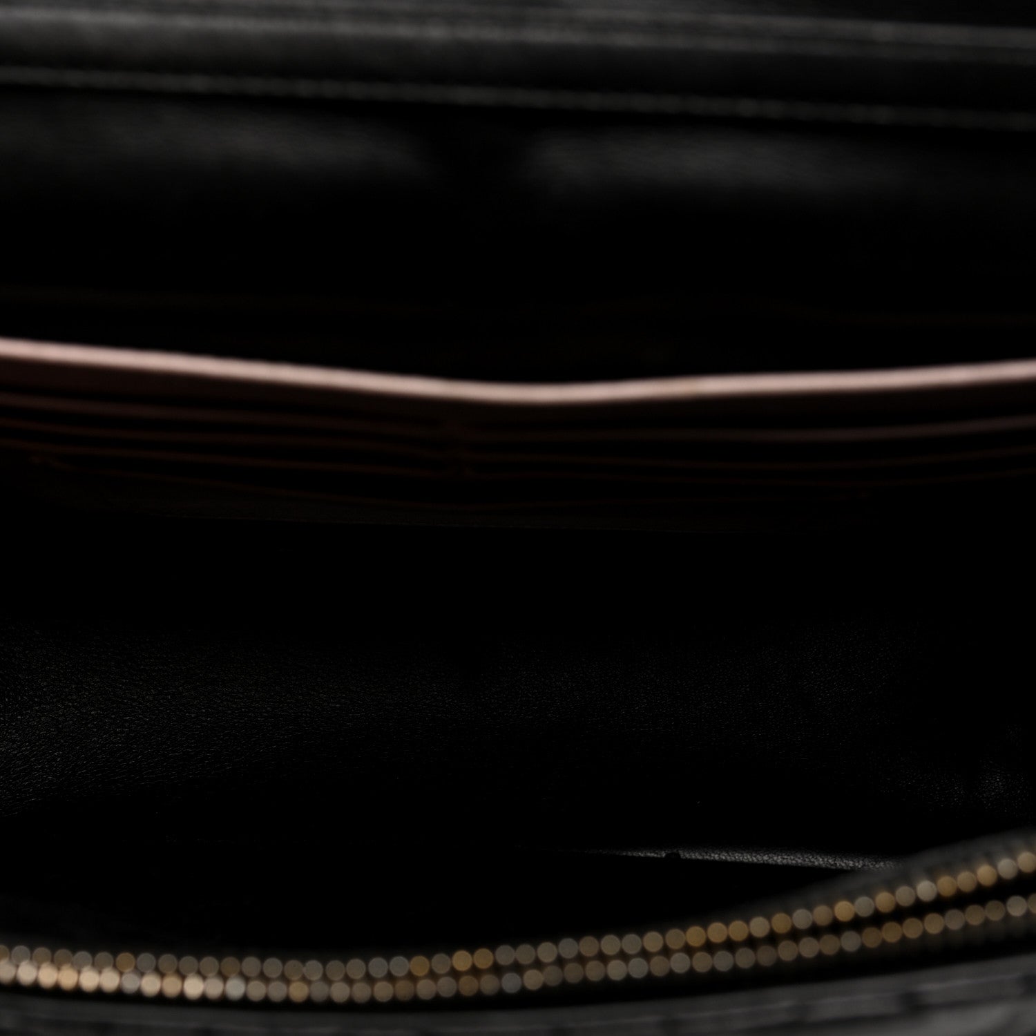Lambskin Cannage Medium Miss D1OR Flap Black