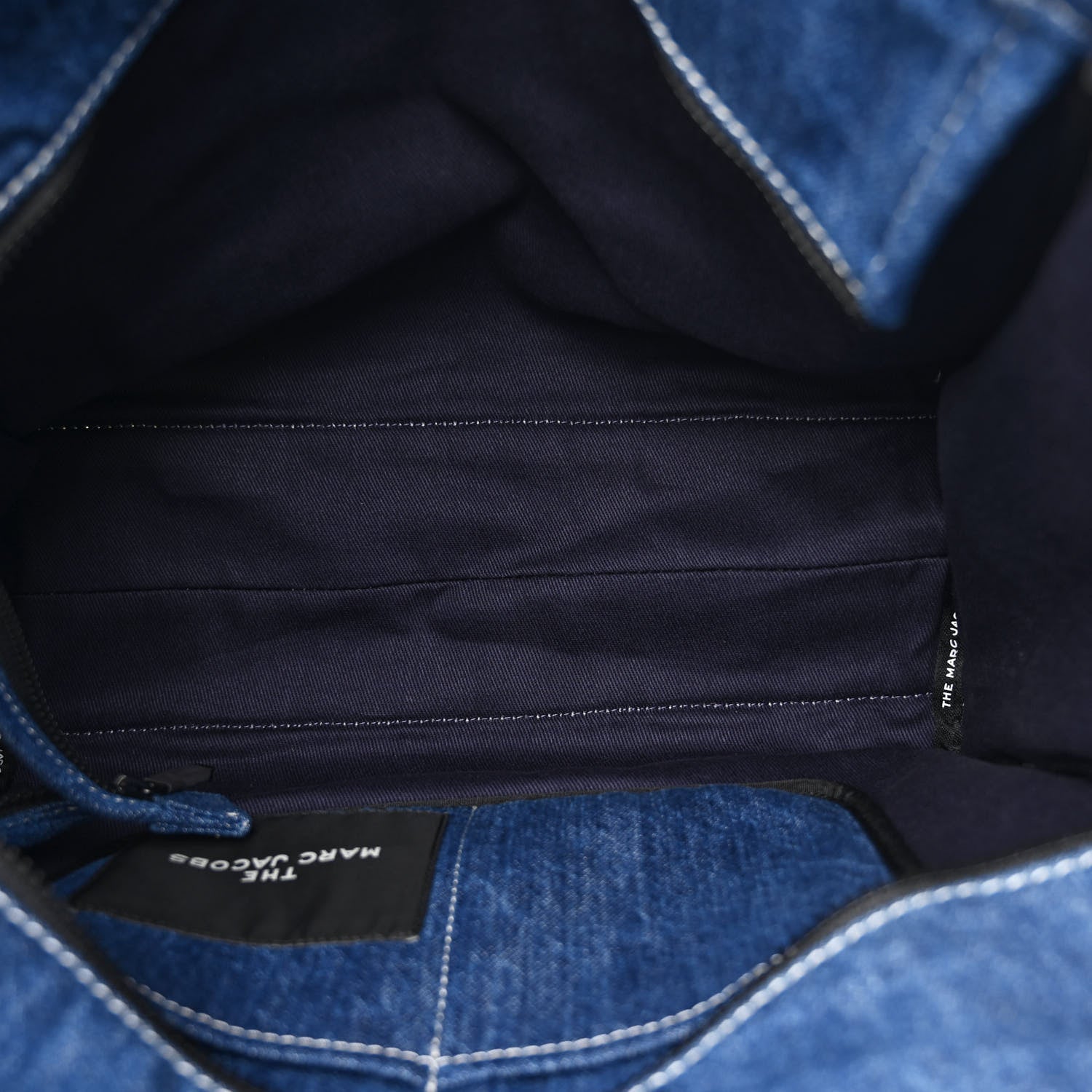 Denim Canvas Large The Tote Bag Blue