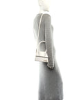 Smooth Calfskin Le Chiquito Moyen White