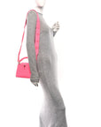 Taurillon Monogram Tuffetage Capucines Mini Fluo Pink