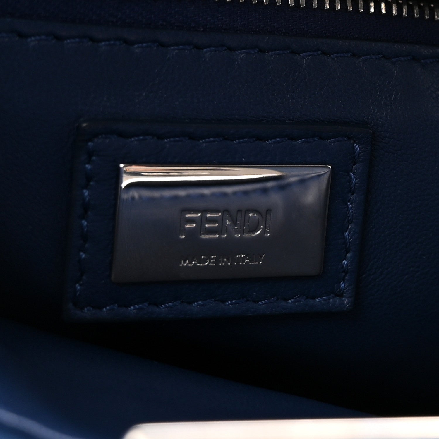 Nappa Mini Peekaboo Iconic Satchel Dark Blue