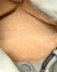Calfskin Mini Flamenco Knot Clutch Ash Grey