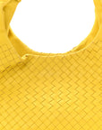 Nappa Intrecciato Medium Campana Buttercup
