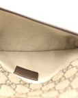GG Supreme Monogram Neo Vintage Web Belt Bag Brown