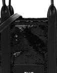 Sequin Small The Tote Bag Black