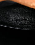 Crinkled Calfskin Matelasse Monogram Baby Niki Chain Satchel Light Caramel