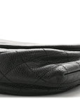Caviar Half Moon Wallet On Chain WOC Black