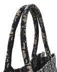 Oblique Large Book Tote Blue Multicolor