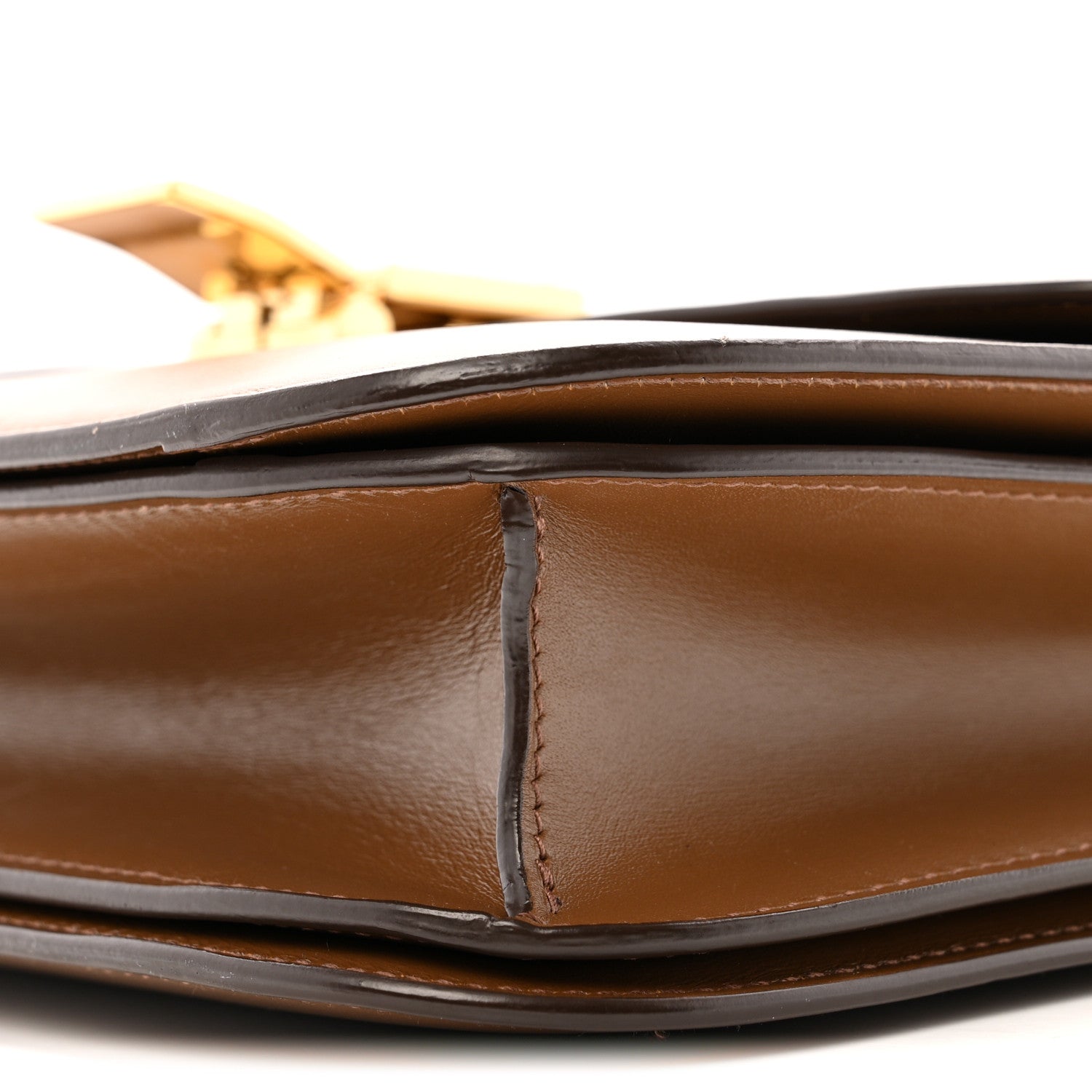 Box Calfskin Medium Classic Box Flap Bag Camel
