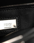 Nappa Lace Up Mini Peekaboo Iconic Satchel Black