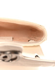 Calfskin Matelasse Aria Super Mini GG Marmont Shoulder Bag Mystic White