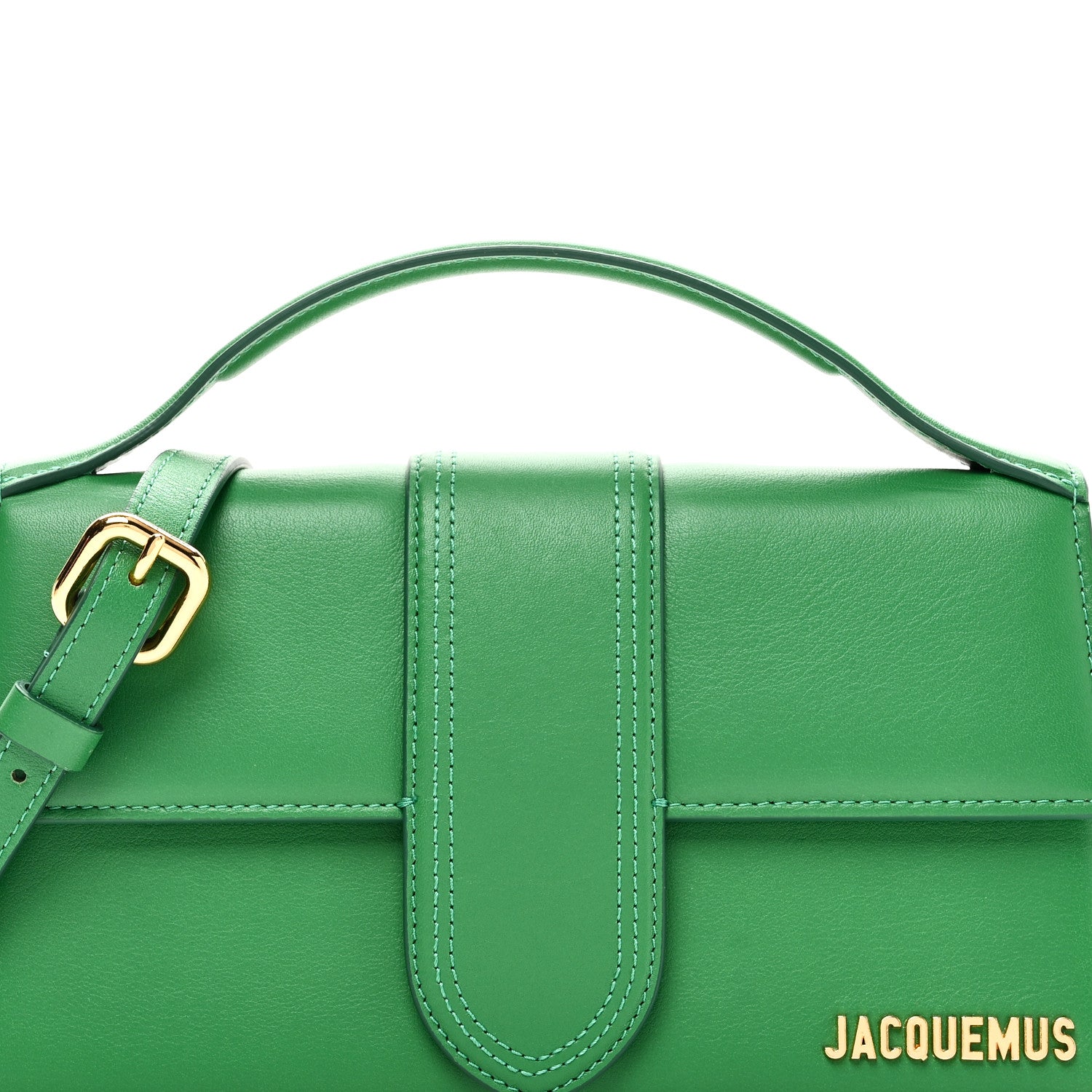 Smooth Calfskin Le Grand Bambino Green