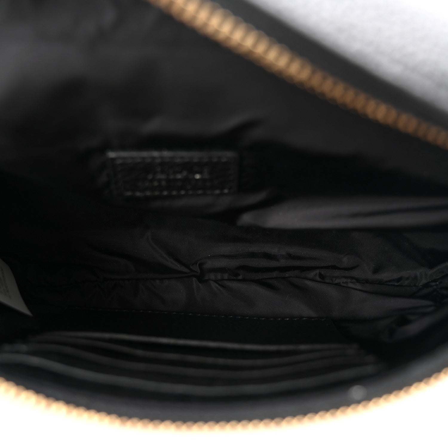 Grained Calfskin Vanitas Medea Belt Bag Black