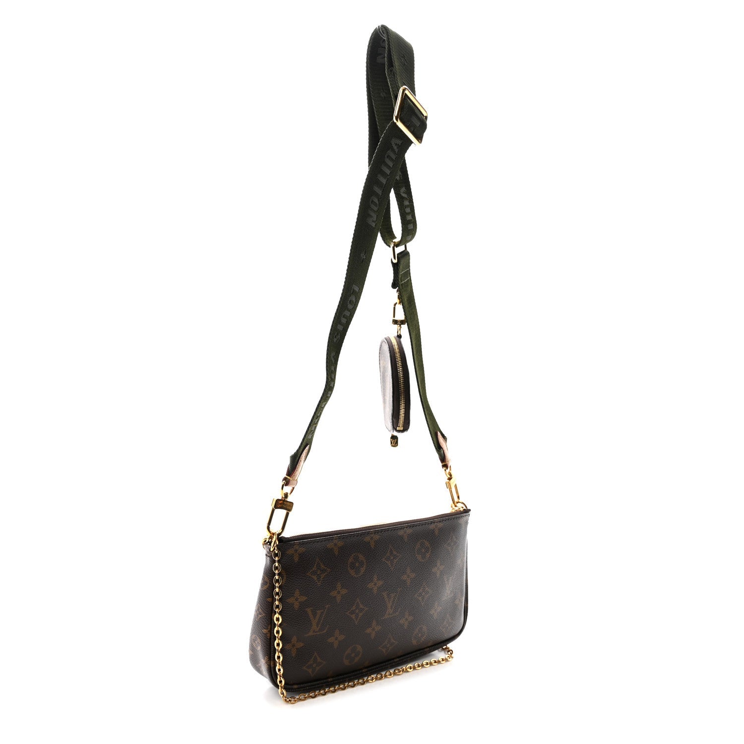 Monogram Multi Pochette Accessories Kaki