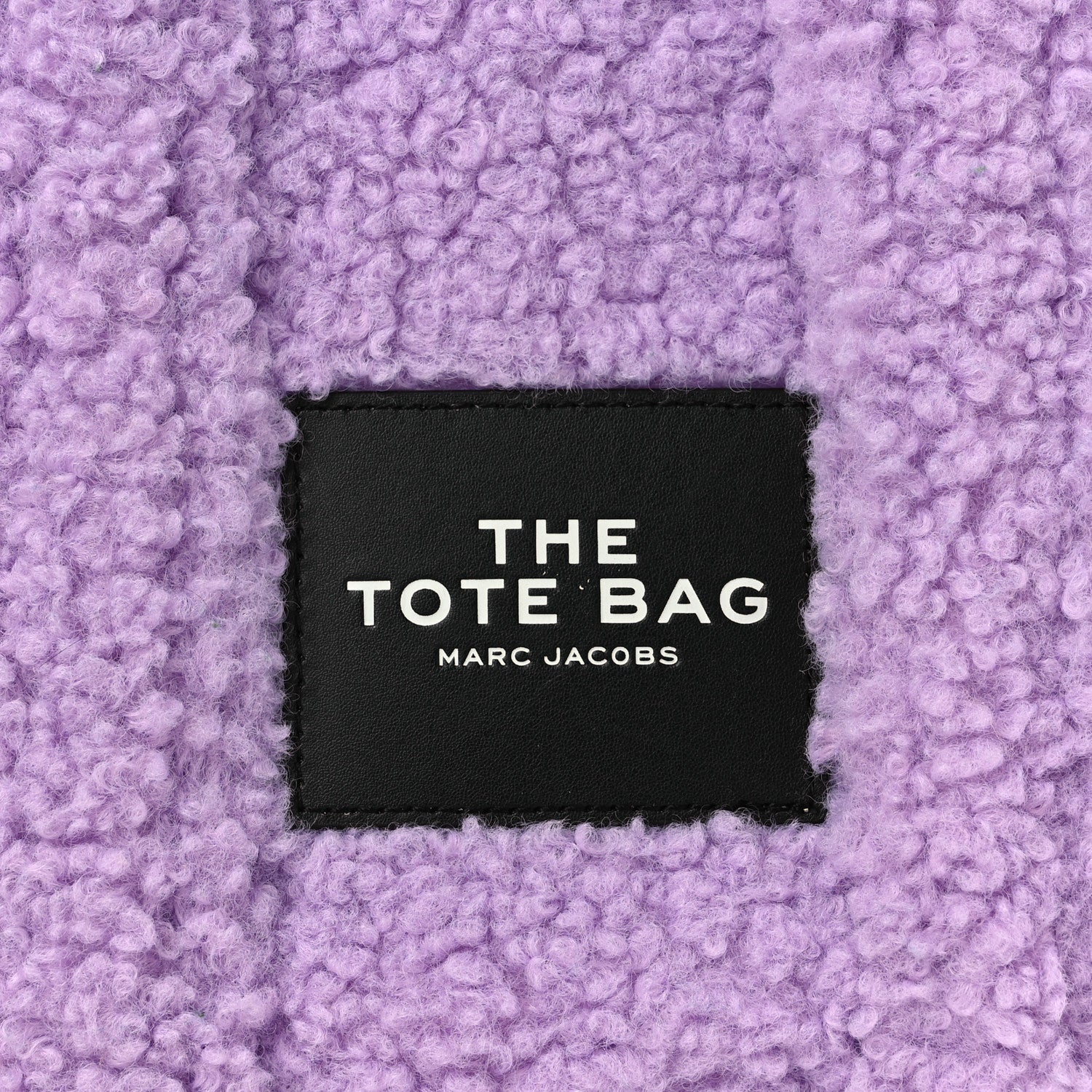 Polyester Cotton Small The Teddy Traveler Tote Bag Lilac