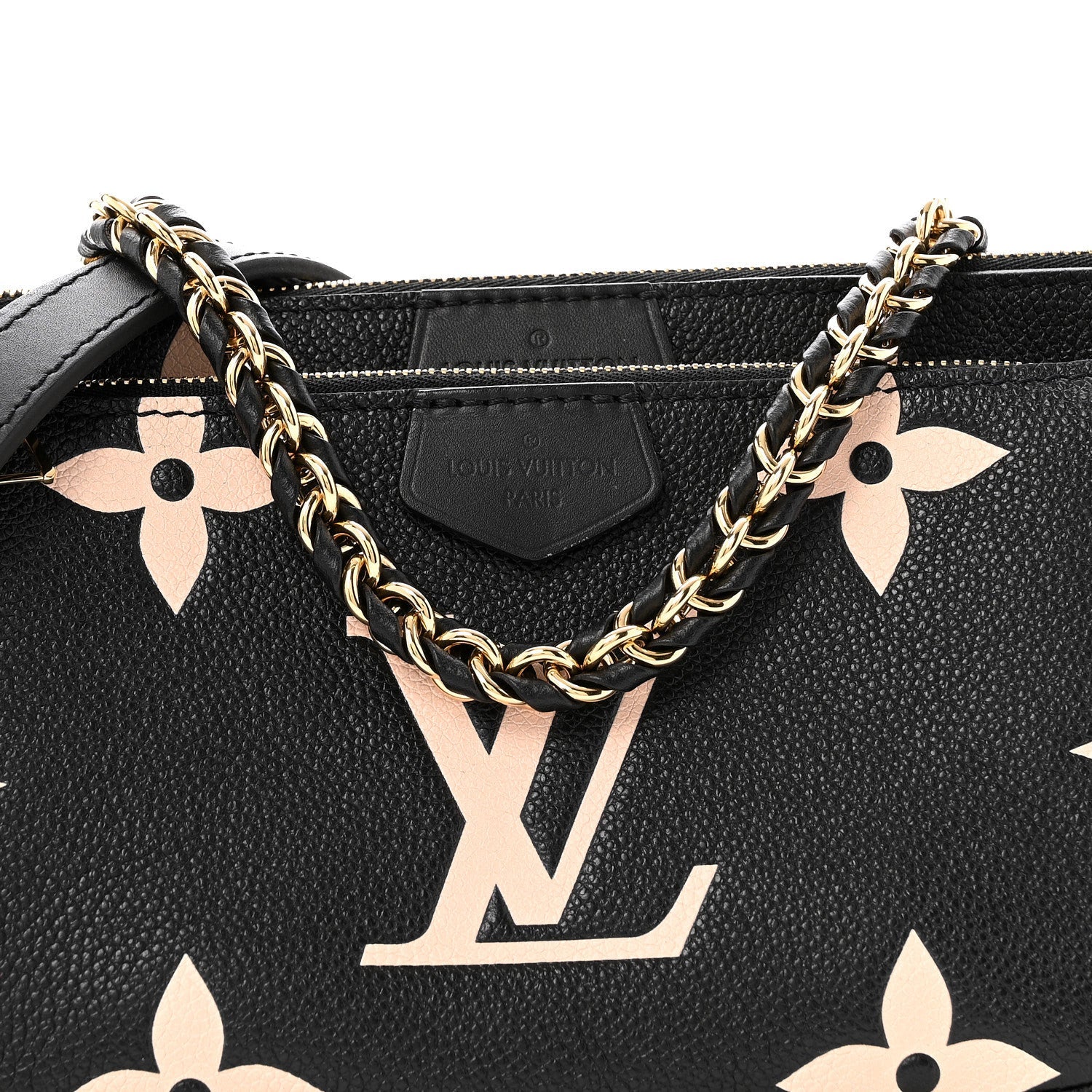 Empreinte Monogram Giant Multi Pochette Accessories Black Beige