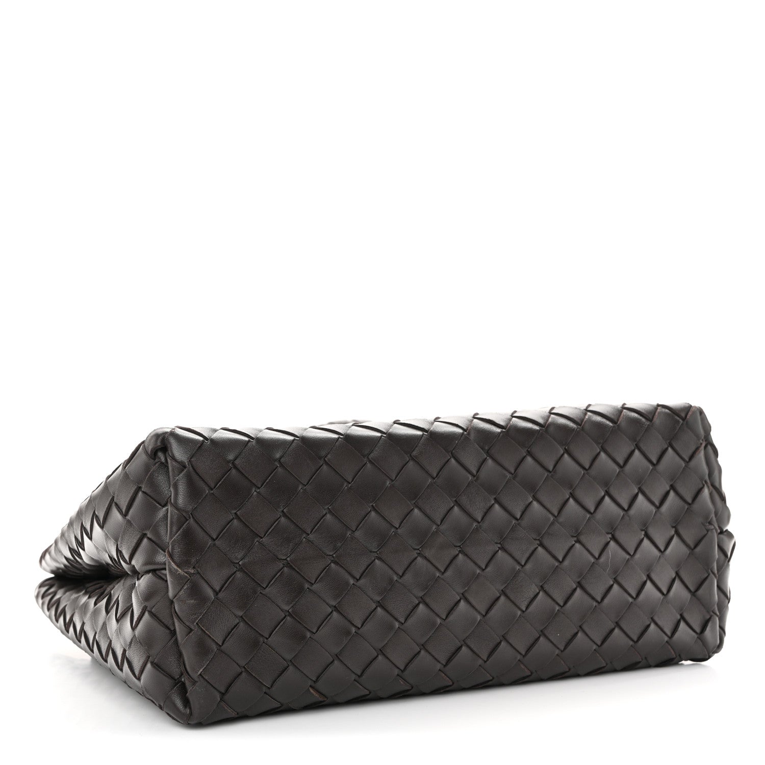 Nappa Intrecciato Medium Andiamo Shoulder Bag Fondant