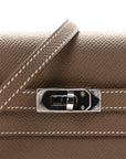 Epsom Kelly Wallet To Go Etoupe