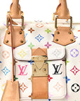 Monogram Multicolor Speedy 30 White
