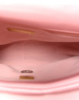 Lambskin Quilted Medium CHNL 19 Flap Light Pink