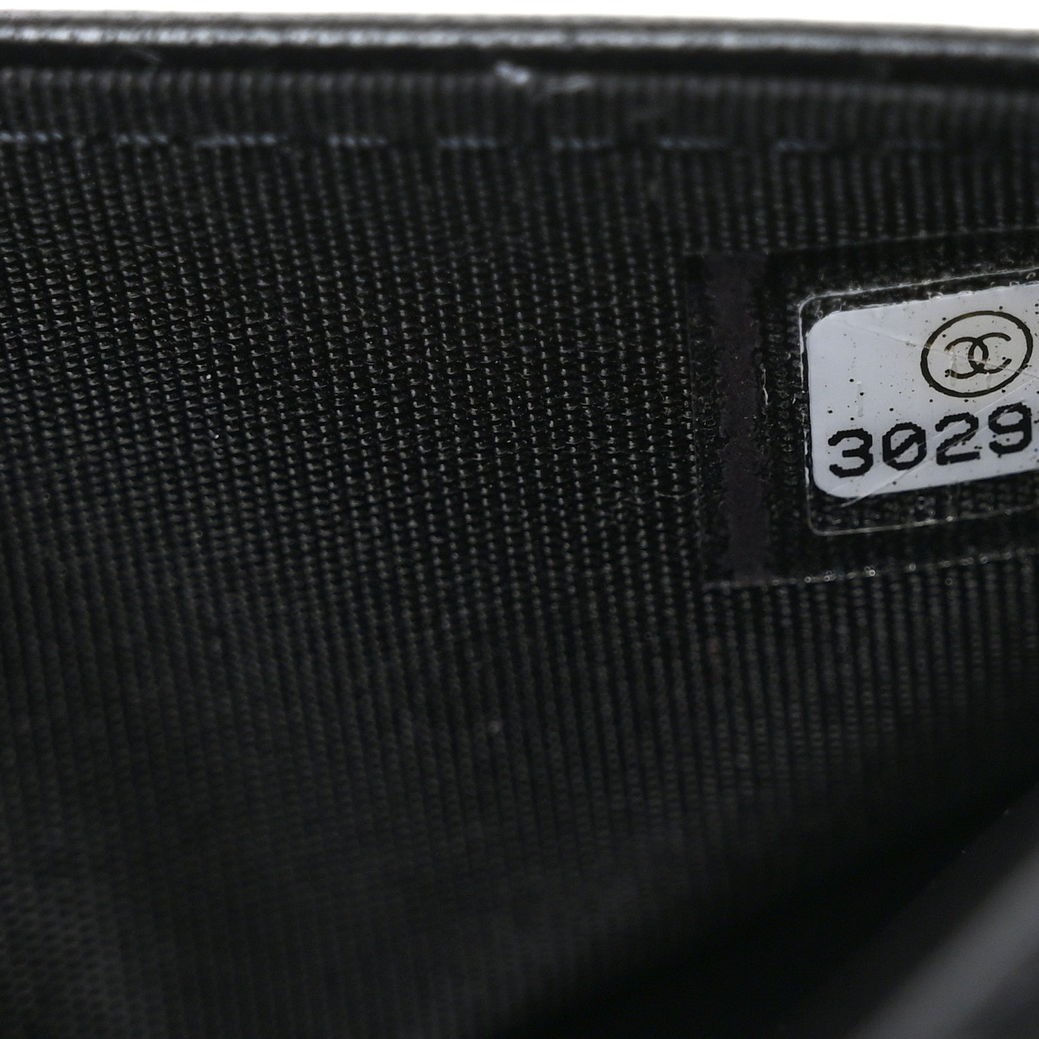 Lambskin Quilted All About CHNL Charm Wallet On Chain WOC Black