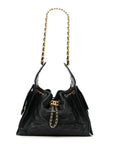 Caviar Quilted Small CHNL 25 Handbag Black