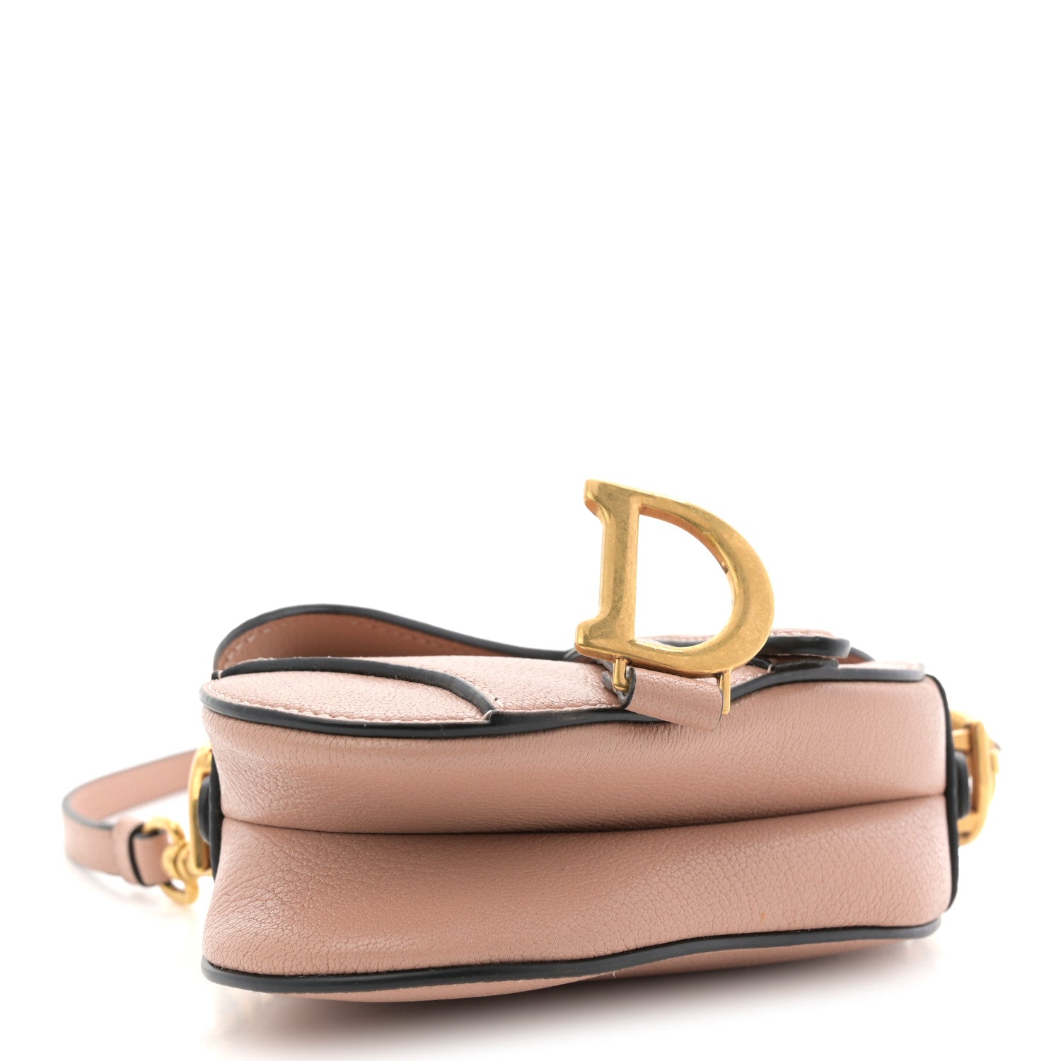 Goatskin Micro Saddle Bag Rose Des Vent