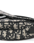 Oblique Saddle Bag Blue
