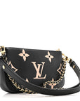 Empreinte Monogram Giant Multi Pochette Accessories Black Beige