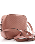 Soft MicroGCCIssima Mini Bree Messenger Bag Soft Pink