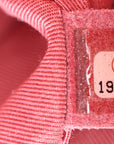 Patent Tweed Medium Boy Flap Fuchsia