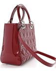 Patent Cannage Medium Lady D1OR Red