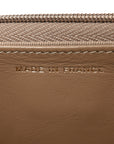 Caviar Quilted Wallet on Chain WOC Beige