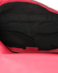Nappa FF 1974 Embossed Baguette Rosa Fluo