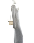 Smooth Calfskin La Petite Pochette Rond Carre Light Ivory