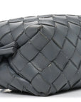 Nappa Intrecciato Mini Loop Camera Bag Thunder