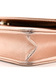Metallic Caviar Timeless CC Wallet On Chain WOC Copper